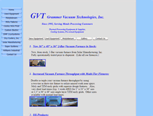Tablet Screenshot of gvtinc.com